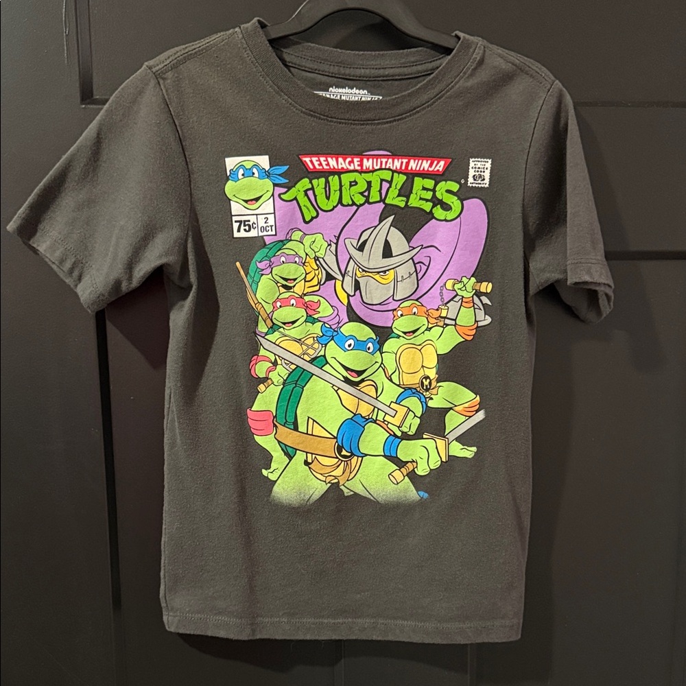 Nickelodeon Teenage Mutant Ninja Turtles Kids T-Shirt - Dark Gray